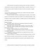 La Microeconomía es una rama de la economía