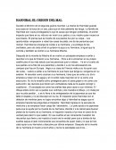 RESUMEN - EL ORIGEN DEL MAL