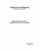 Administración de la producción, trabajo