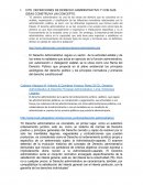 CITE DEFINICIONES DE DERECHO ADMINISTRATIVO Y CON SUS IDEAS CONSTRUYA UN CONCEPTO