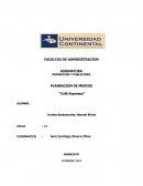 PLANEACION DE MEDIOS “Café Espresso”