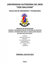 Proyecto de Ingeniería de Software. Página 1