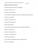 Métodos de recabado de información