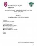 Propiedades eléctricas de los metales