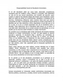 Responsabilidad Social de Estudiante Universitario