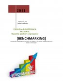 Proceso de medir productos y servicios con respecto a sus mejores competencias