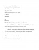 PSICOLOGÍA ORGANIZACIONAL, CUESTIONARIO