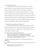 ¿Qué es la cultura Organizacional?