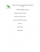 Operación del equipo de cómputo