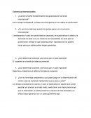 Cuestionario de comercios internacionales