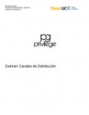 Canales de distribucion de empresa Privilege filial de Bercovich Modas