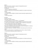 Objetivo: Poder tomar decisiones y aprender a organizar el tiempo,planear proyectos Aprender a valor nuestros logros