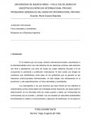 Foros razonables y exorbitantes. Recepción en la República Argentina