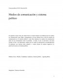 Medios de comunicación y sistema politico