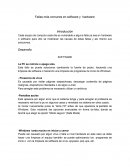 Hardware y software - Fallas