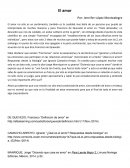 Resumen - El Amor