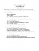 CICLO ESCOLAR 2015-2016 TEST DE DISCERNIMIENTO