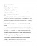 Resumen - Definición de trabajo y Psicología del Trabajo.