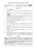 CONTRATO PRIVADO DE COMPRAVENTA CON RESERVA DE DOMINIO