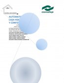 AUTOMATIZACIÓN DE CASA HOGAR – CONTROL Y CONFORT