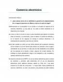 Cuestionario resuelto sobre el comercio electrónico