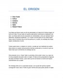 Ensayo - El Origen