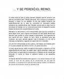 Y se perdio el rieno