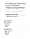 Cálculos previos a la experimentación.