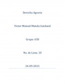 Derecho Agrario: Un breve análisis