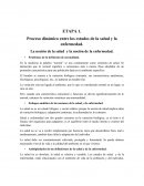 Proceso dinámico entre los estados de la salud y la enfermedad