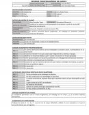 Formato de informe psicopedagógico de avance