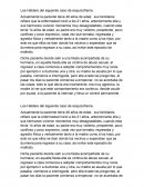 Les Hablare del siguiente caso de esquizofrenia.