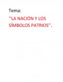 La Nación y los símbolos patrios