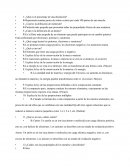 Cuestionario del curso de Química