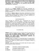 CONTRATO DE COMPRAVENTA DEL LOTE DE TERRENO