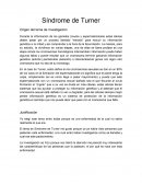 El síndrome de Turner.