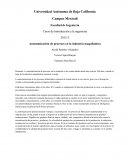 Automatización de procesos en la industria maquiladora