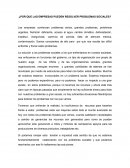 ¿Por que las empresas pueden resolver problemas sociales?