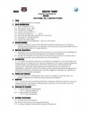 Informe de laboratorio del curso de Biología