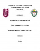 Acabados en casa habitacion