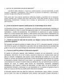 Cuestionario sobre la educación en el país