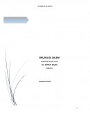 La obra las brujas de Salem