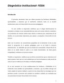 Diagnóstico Institucional FODA de istitución docente