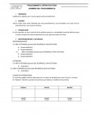 PROPÓSITO Establecer el objetivo por el cual se genera este procedimiento