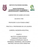 PRACTICA 4: PROPIEDADES DE LOS LIQUIDOS