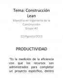 Construccion Lean