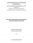 Alelopatía: metodología para establecer y evaluar un ensayo alelopático