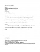 Práctica calor especifico y densidad