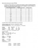 Ejercicio para practicar para el examen de recursos humanos