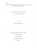 Relatoría Sobre la Película-Documental “Bowling for Colombine” y el Texto “´Psicología del Miedo y Conducta Colectiva en Chile”